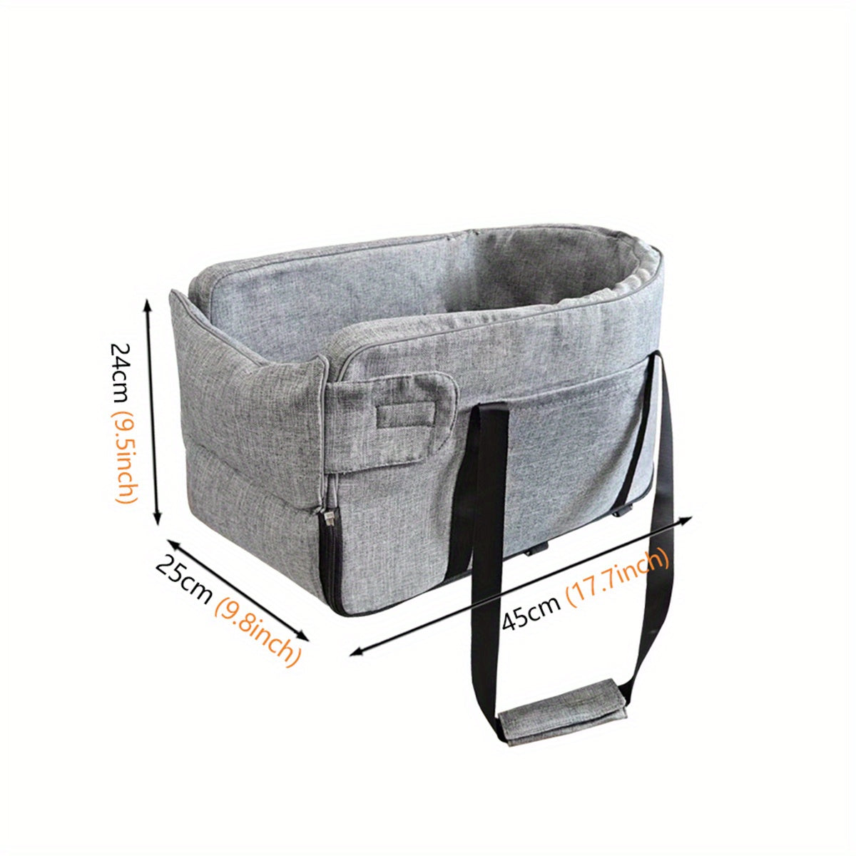 Dog Bed, Pet Carrier, Vehicle Seat Cover, Central Control Pet Nest Bag