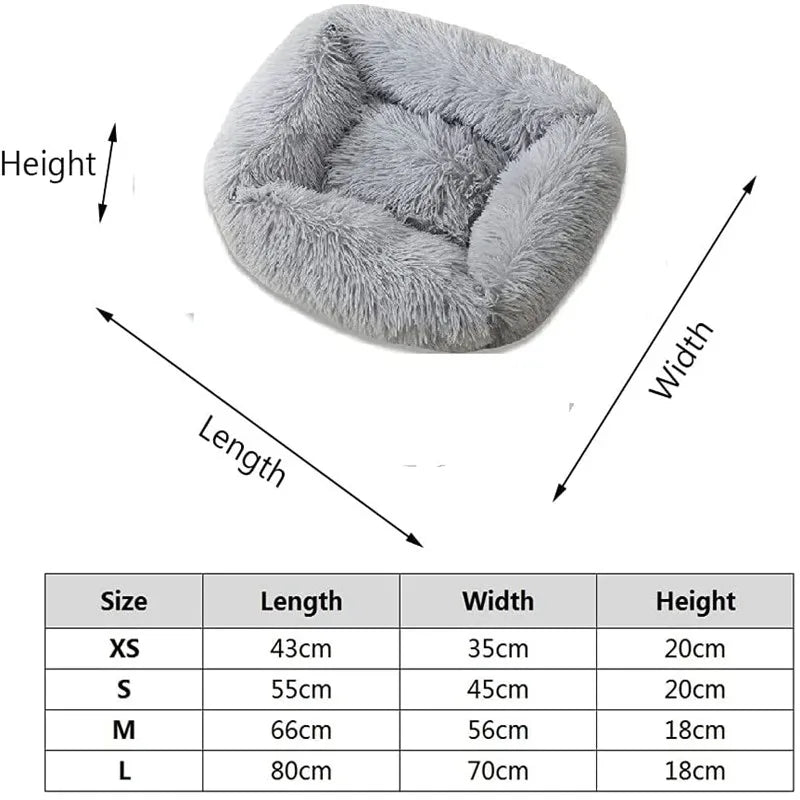 Luxury Plush Dog Bed