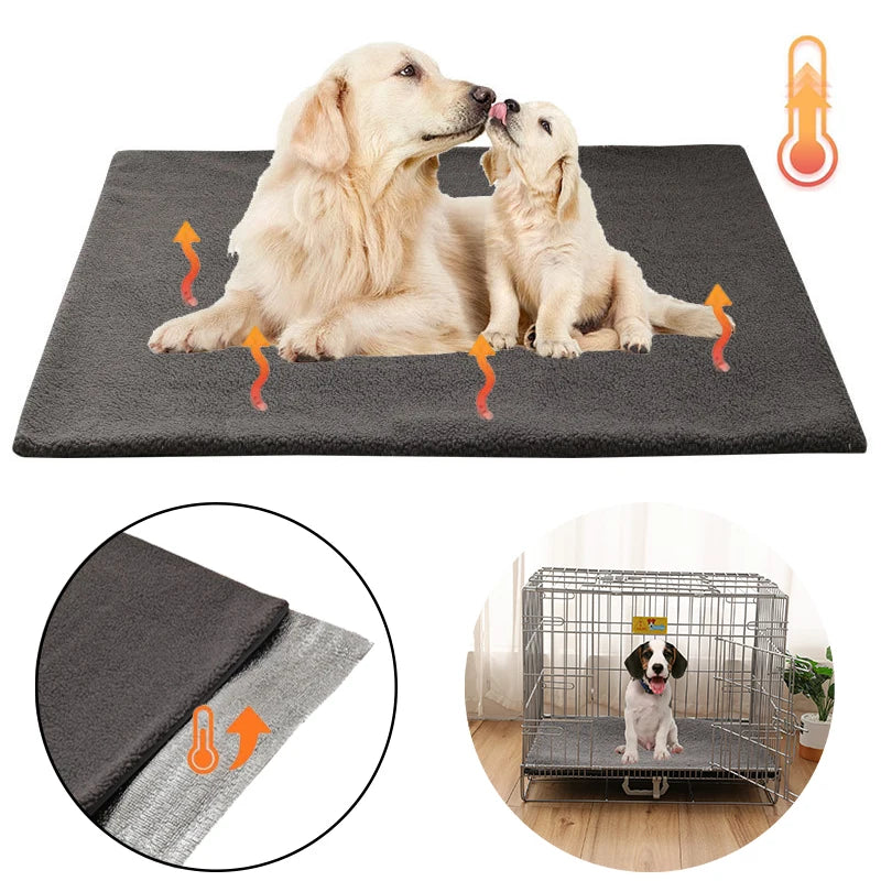 Self-Warming Pet Bed Mat