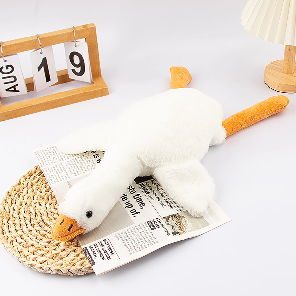 Soft Plush Goose Toy dog