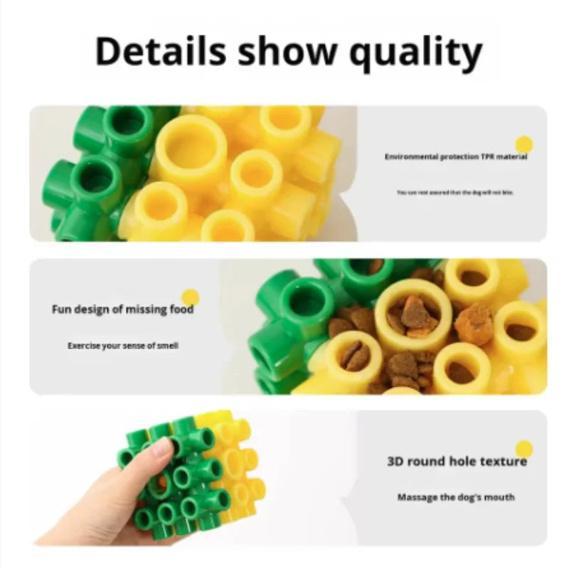 Interactive Dog Puzzle Treat Toy