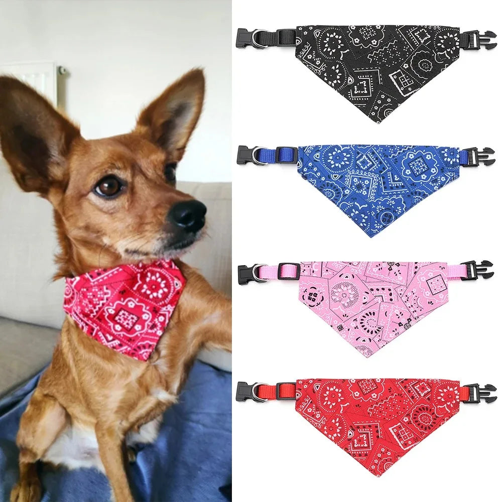 Adjustable Pet Bandana Scarf