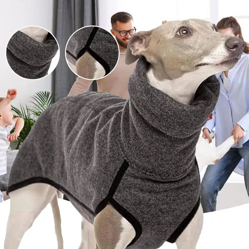 Pet Clothes For Small Dogs Turtleneck Dog Fleece Shirt Dog Fleece Vest Fall Winter Pullover