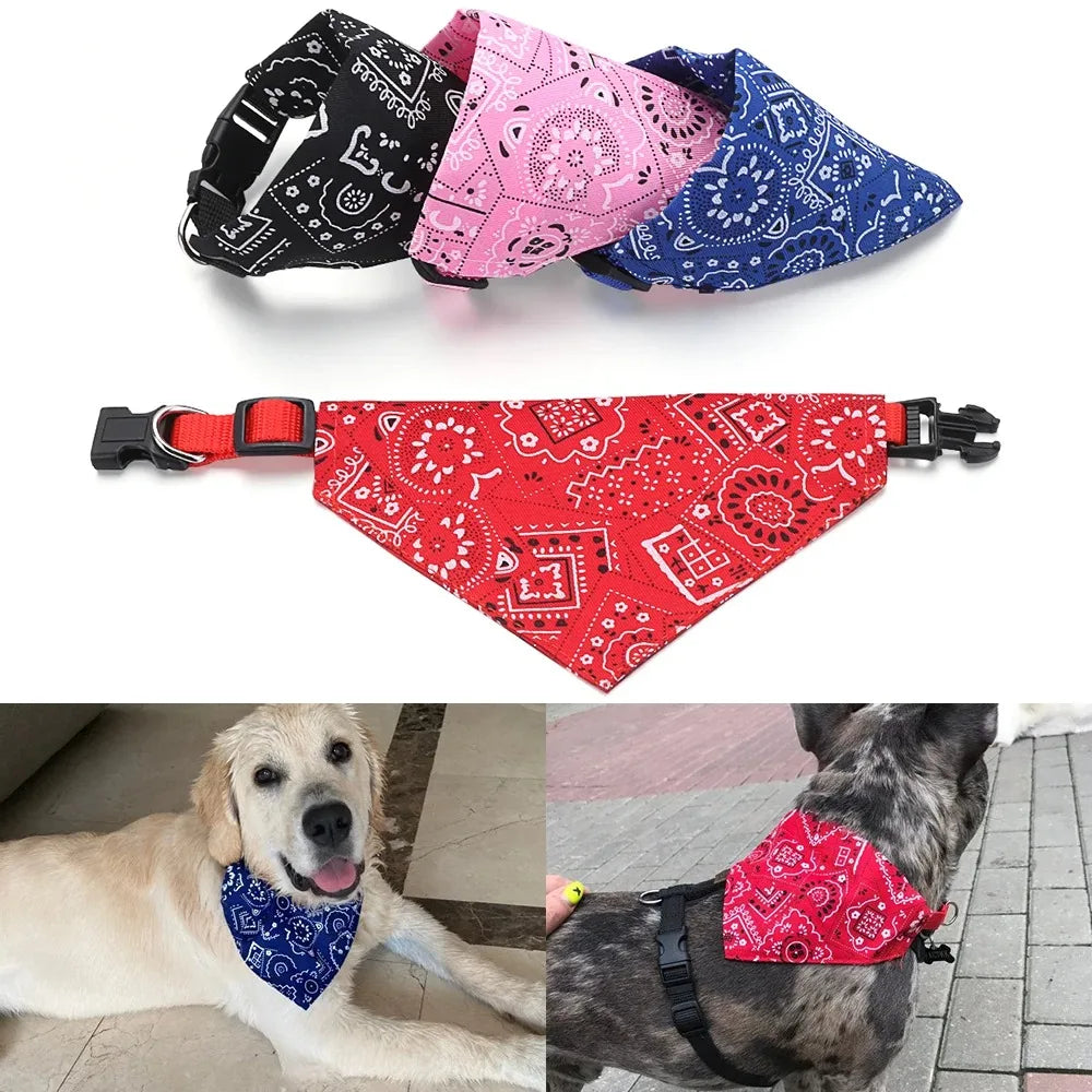Adjustable Pet Bandana Scarf