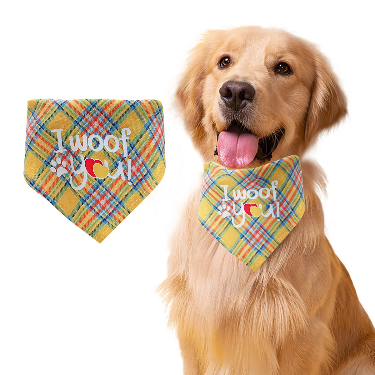 Festival Dog Bandana with Tassels