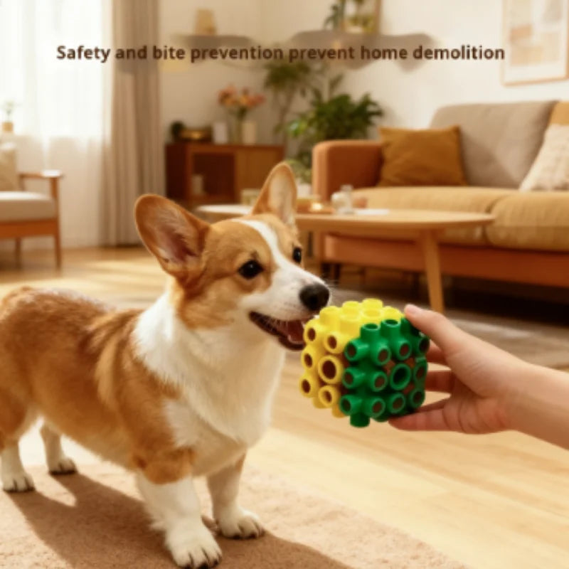 Interactive Dog Puzzle Treat Toy