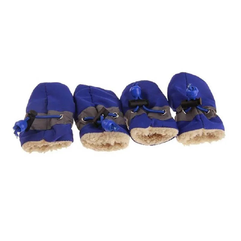 Waterproof Winter Dog Boots Set