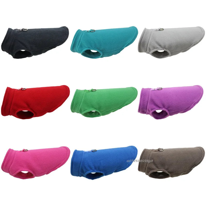 Winter Warm Dog Clothes Pet Jacket Vest with D-Ring For Small Dogs
