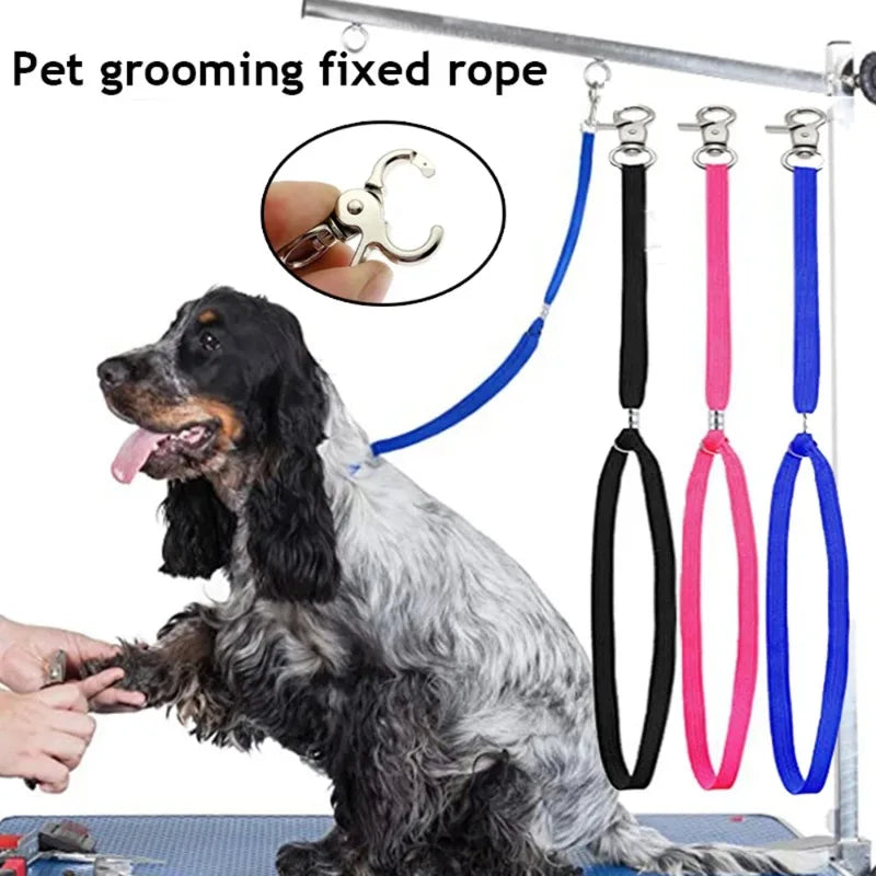 Adjustable Pet Grooming Fixed Rope Quick Release Lock Clip for Dog