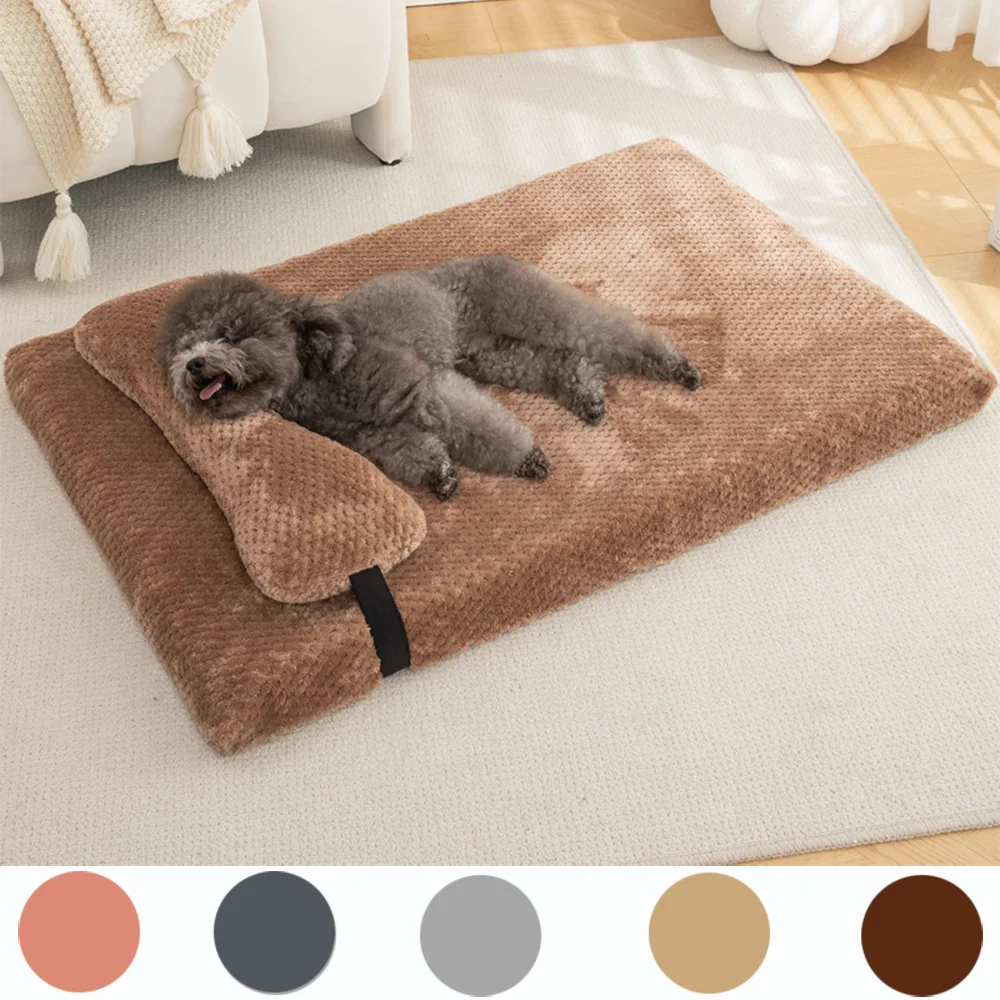Calming Dog Bed with Pillow