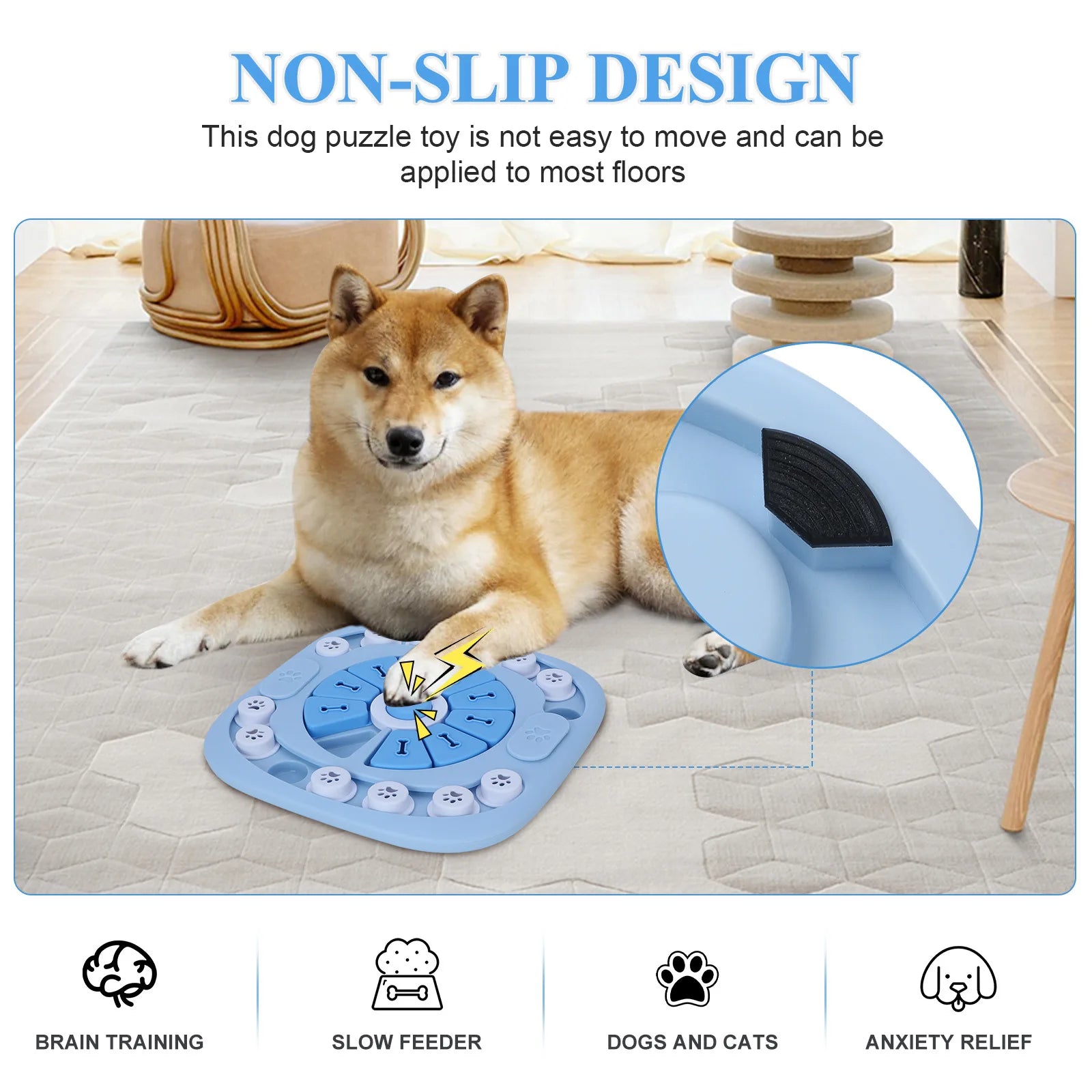 Dog Puzzle Treat Dispenser Toy