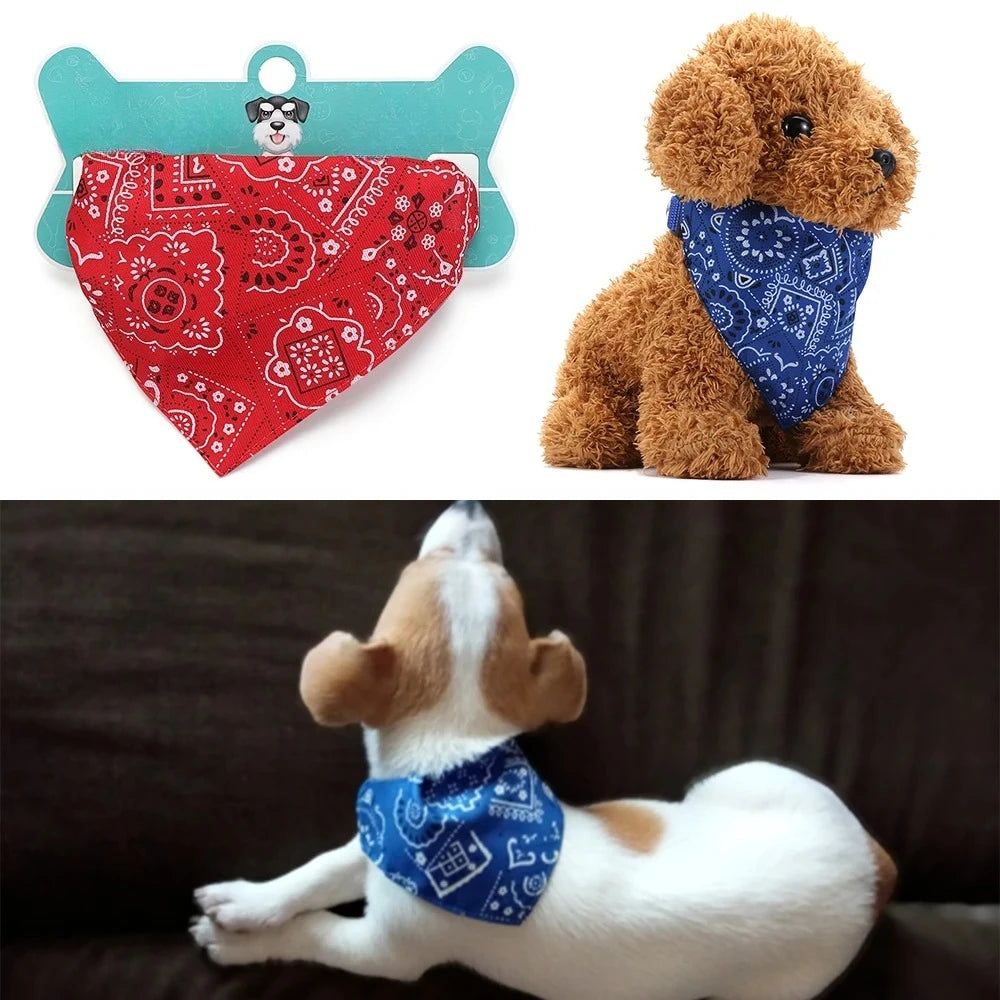 Adjustable Pet Bandana Scarf