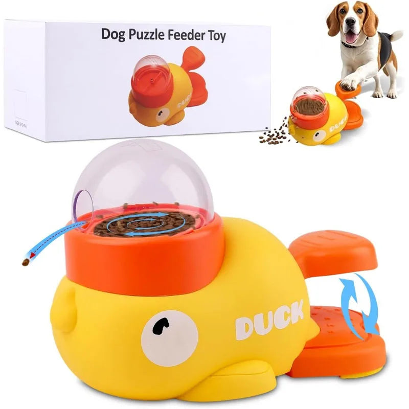 Interactive Duck Treat Dispenser Toy