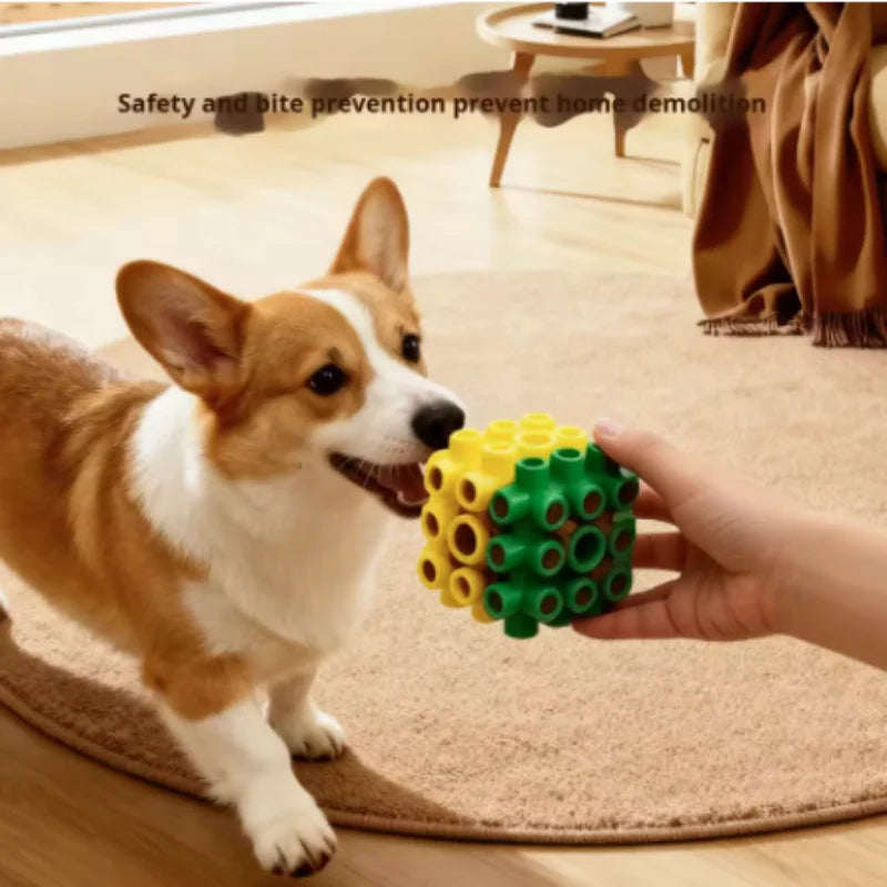 Interactive Dog Puzzle Treat Toy
