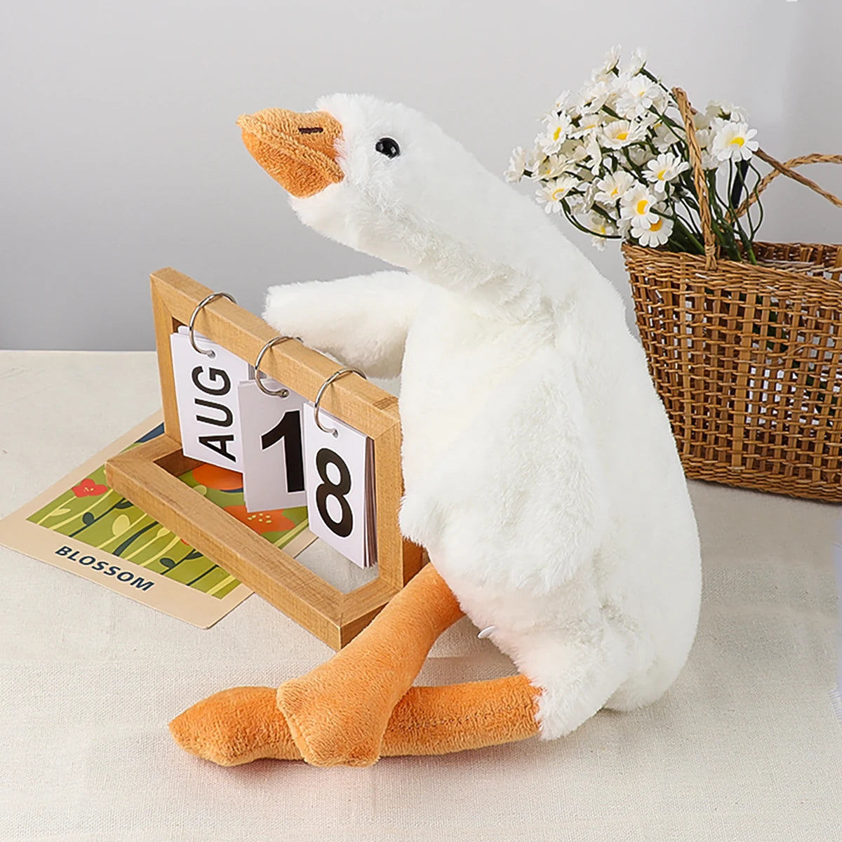 Soft Plush Goose Toy dog