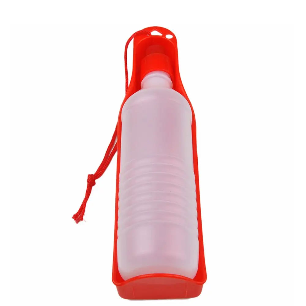 Portable Pet Dog Water Bottle Travel Cup Outdoor Feeder Dispenser