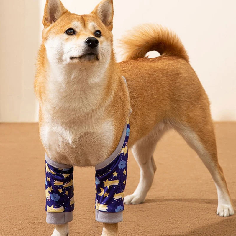 Large And Medium-Sized Dog Pet Knee Guards Anti-Dirt And Anti-Gray Clothing