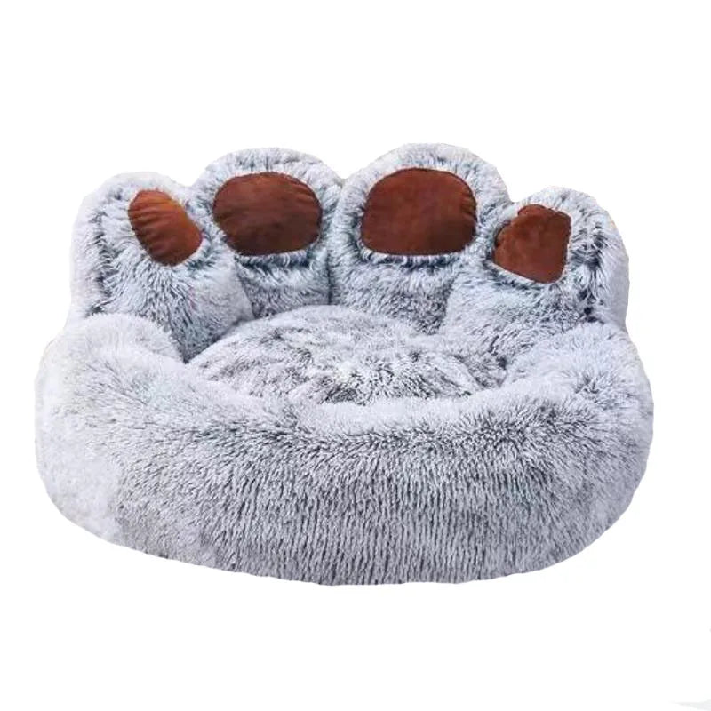 Fluffy Plush Dog Bed