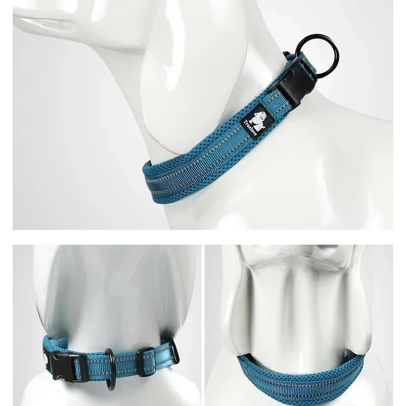 Reflective Padded Dog Collar