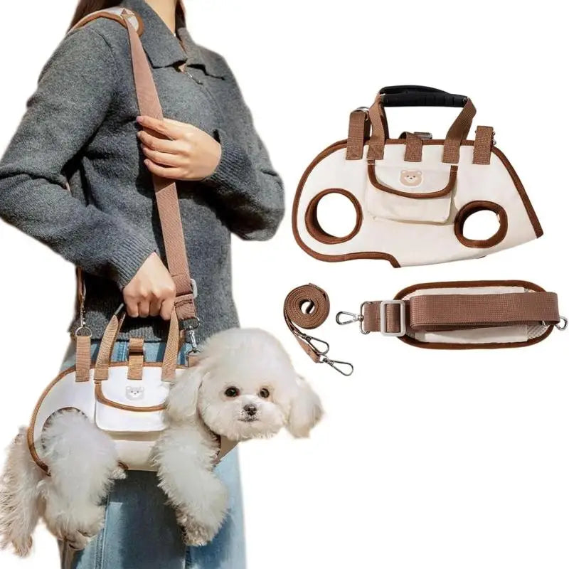 Pet Sling Carrier with Harness