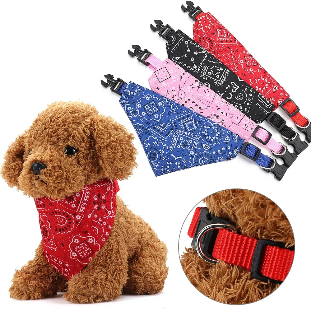 Adjustable Pet Bandana Scarf