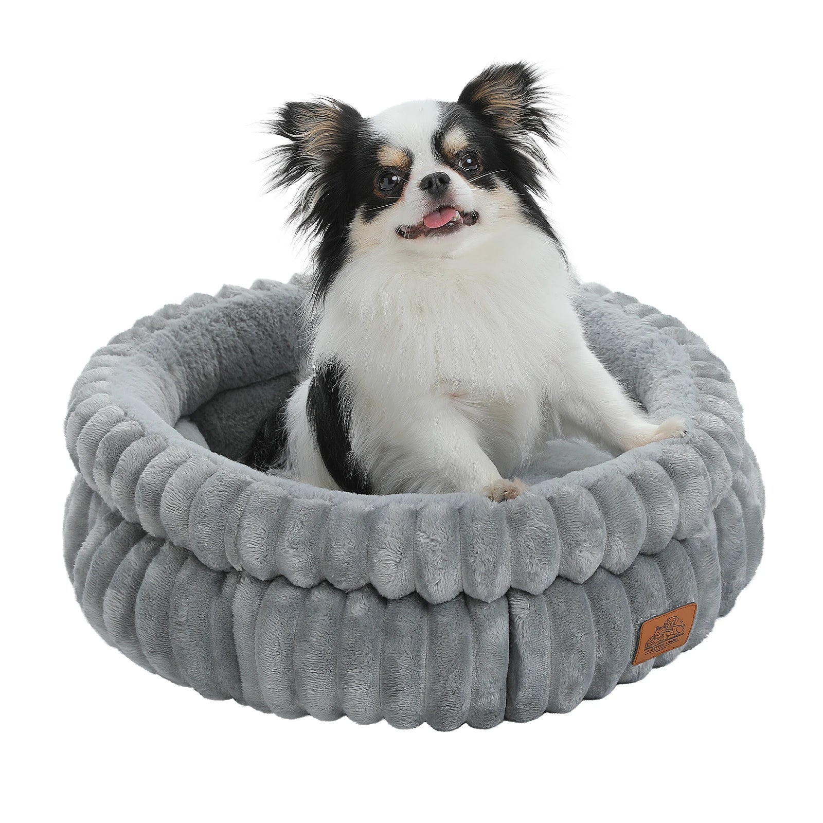 Dog Bed for Medium Dogs Cozy Bed for Indoor Dog Washable Round Bed