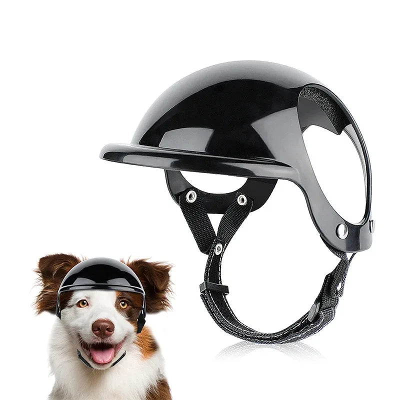 Dog Helmet S/M/L Bicycle Motorcycle Helmet with Sunglasses