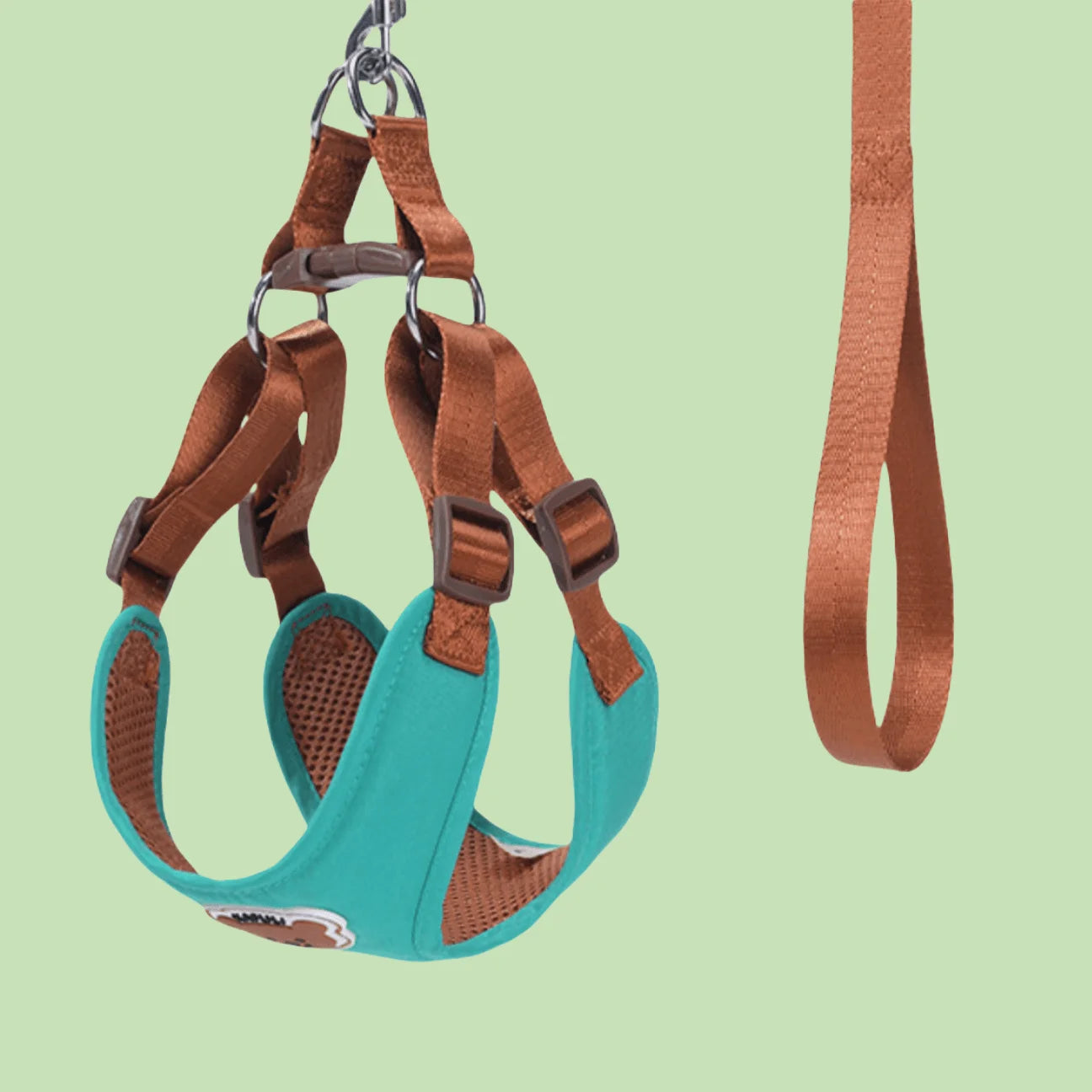 Dog Harness Leash for Medium Small Dogs - Comfortable Pet Chest Harness, Durable Walking Rope