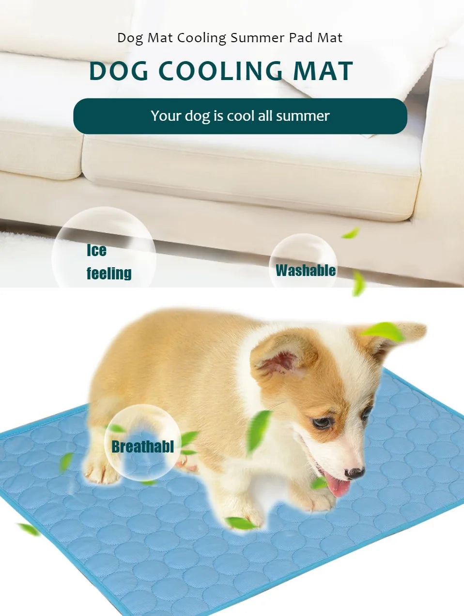 Pet Cooling Mat for Dogs