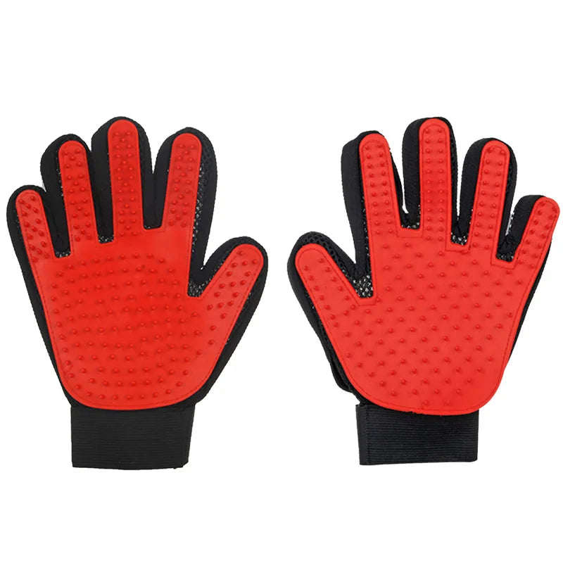 5-in-1 Pet Grooming Gloves