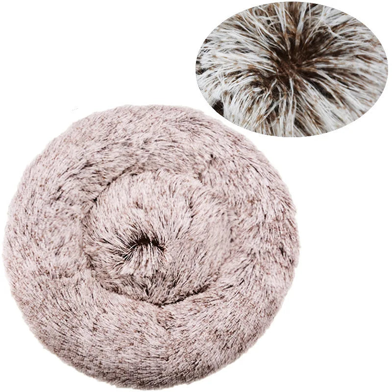 40-90cm 6 Sizes Round Pet Bed for Large Dog Bed Super Soft