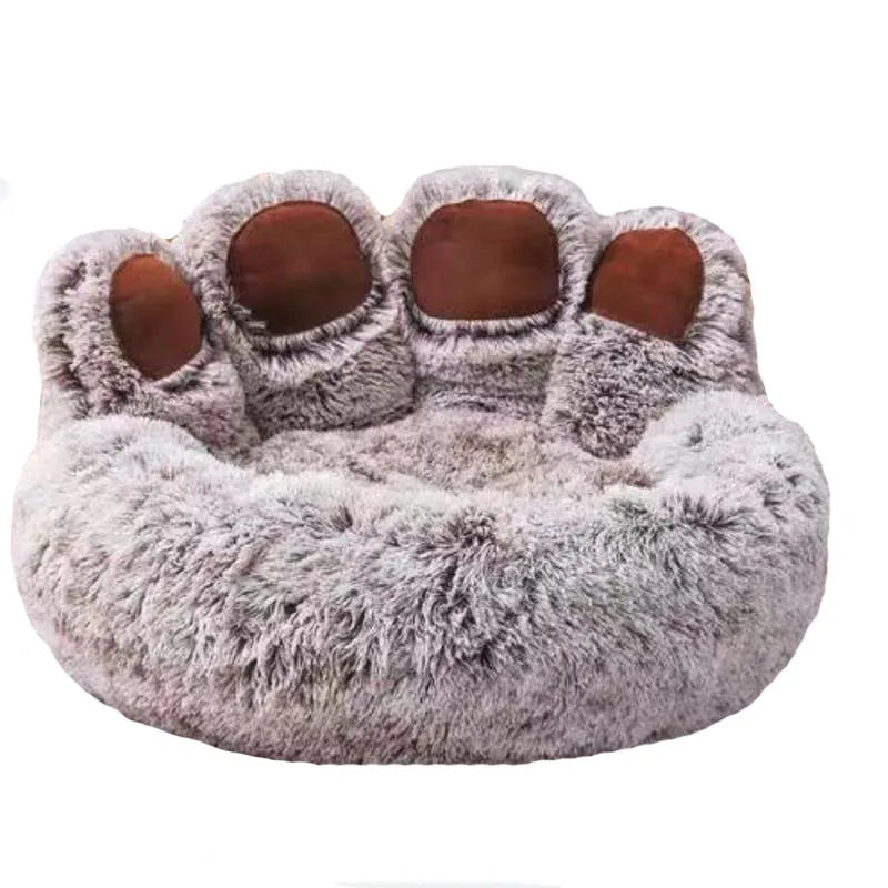 Fluffy Plush Dog Bed
