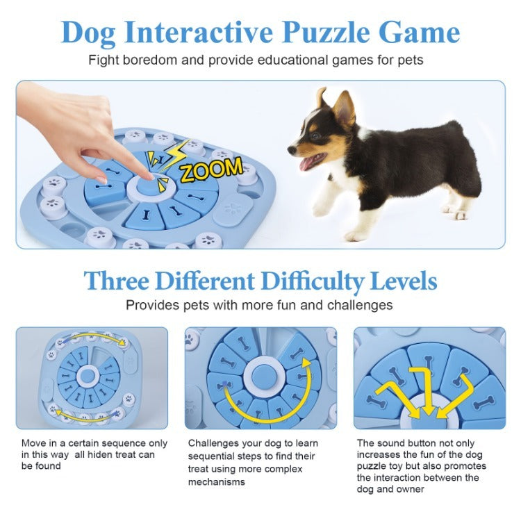 Dog Puzzle Treat Dispenser Toy