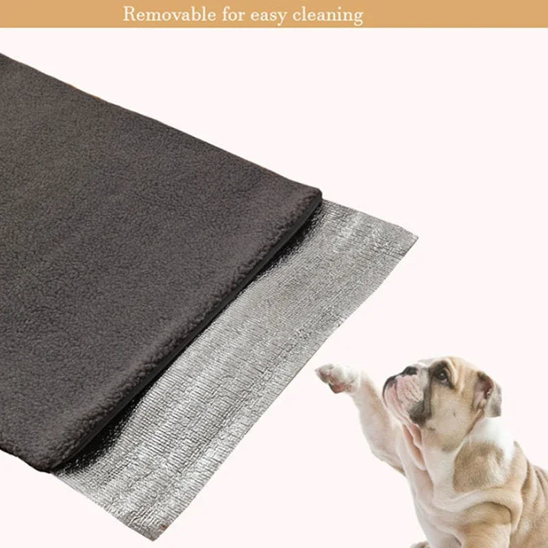 Self-Warming Pet Bed Mat