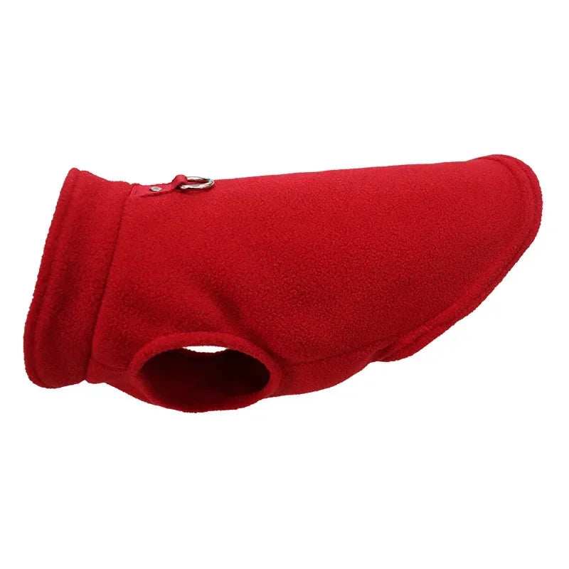 Winter Warm Dog Clothes Pet Jacket Vest with D-Ring For Small Dogs