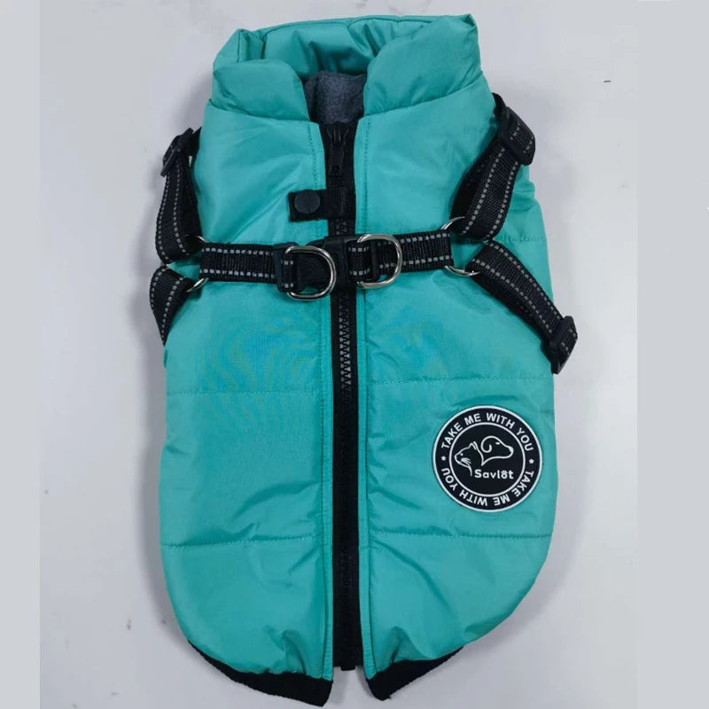 Winter Warm Dog Jacket Waterproof Dog Coat