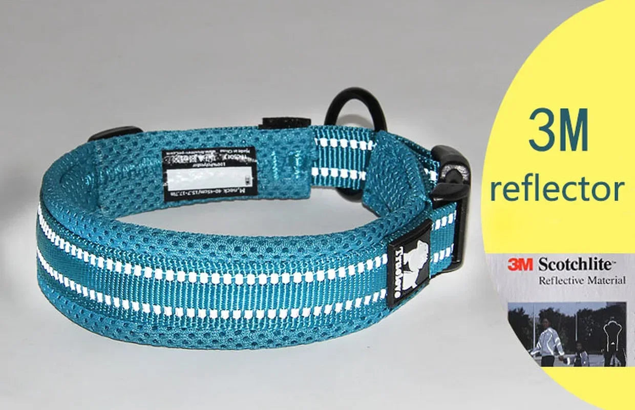 Reflective Padded Dog Collar