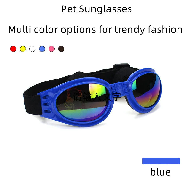 Dog Sunglasses Dog Goggles UV Wind Dust Fog Protection Pet Glasses Eye Wear