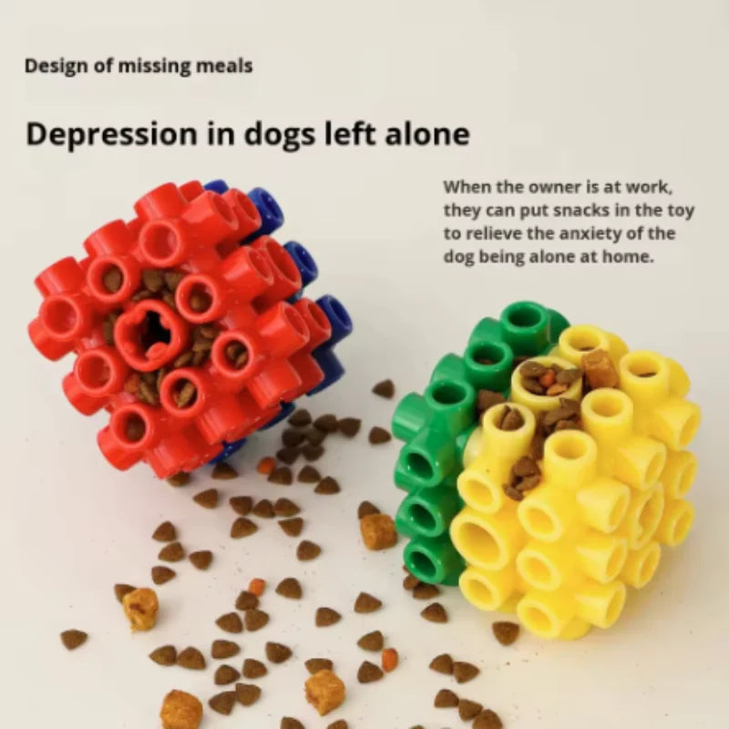 Interactive Dog Puzzle Treat Toy