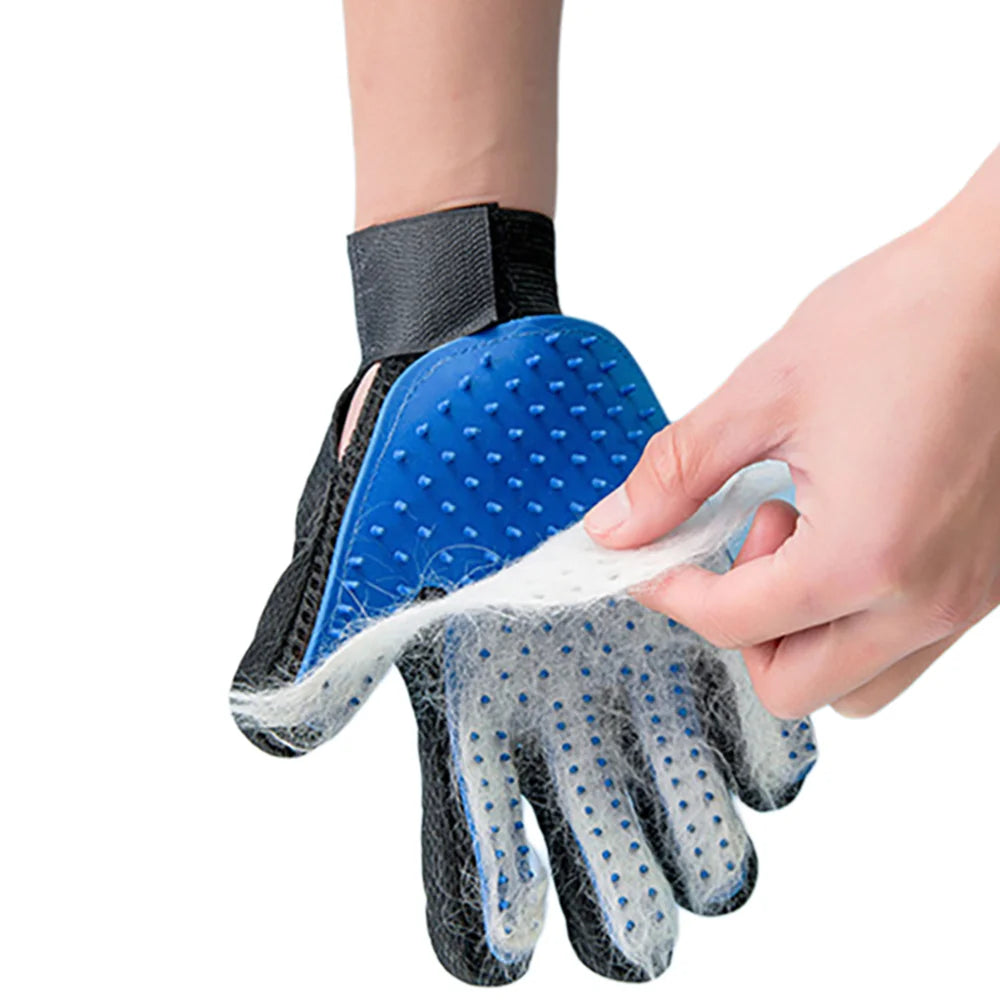 5-in-1 Pet Grooming Gloves