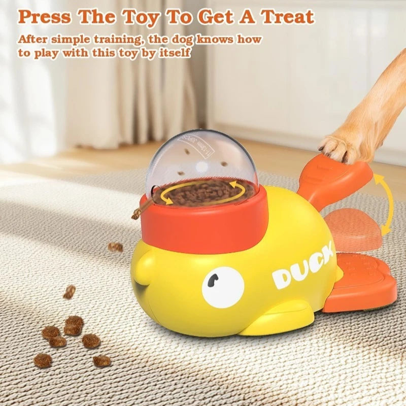 Interactive Duck Treat Dispenser Toy