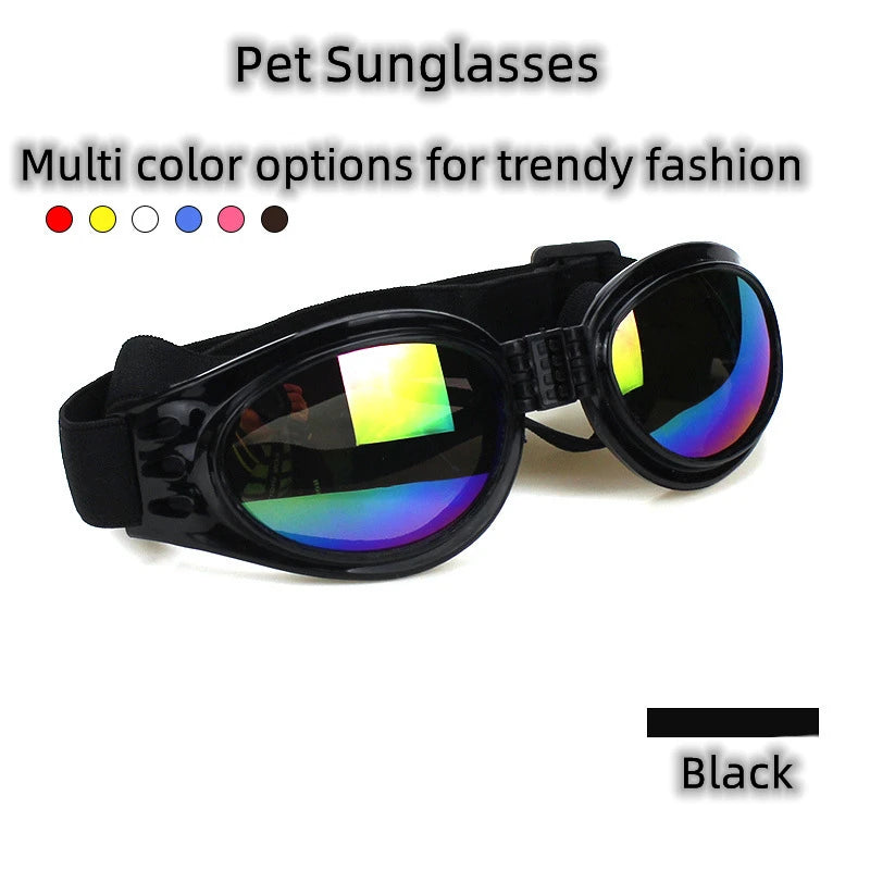 Dog Sunglasses Dog Goggles UV Wind Dust Fog Protection Pet Glasses Eye Wear