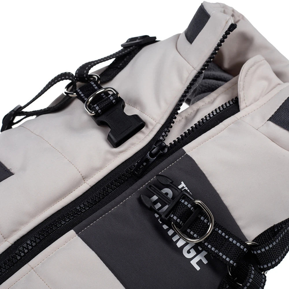 Dog Windbreaker Jacket with Leash