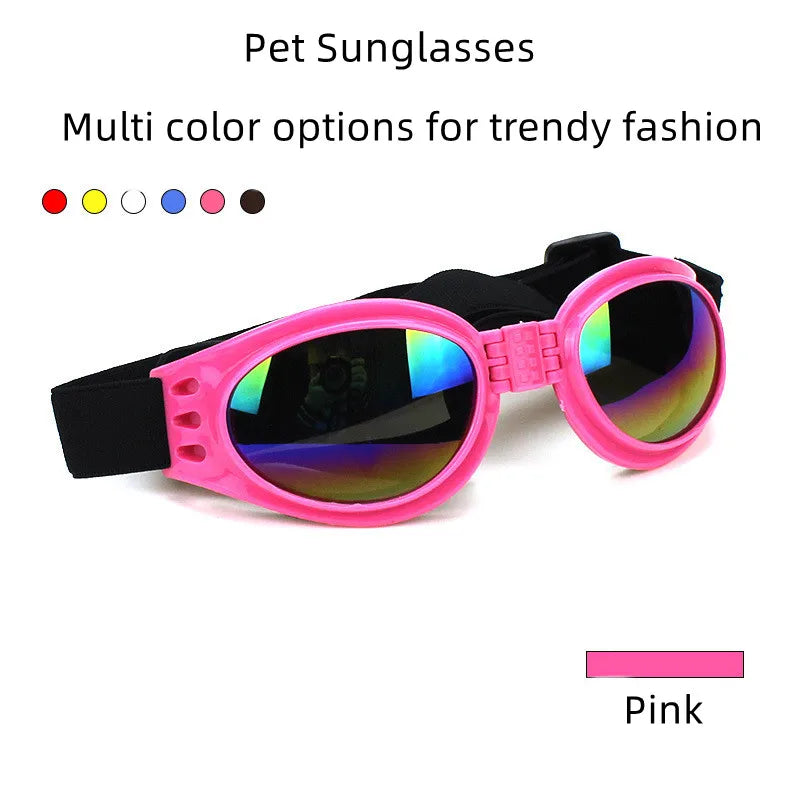 Dog Sunglasses Dog Goggles UV Wind Dust Fog Protection Pet Glasses Eye Wear