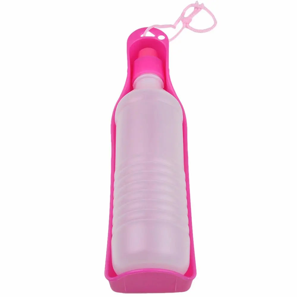 Portable Pet Dog Water Bottle Travel Cup Outdoor Feeder Dispenser