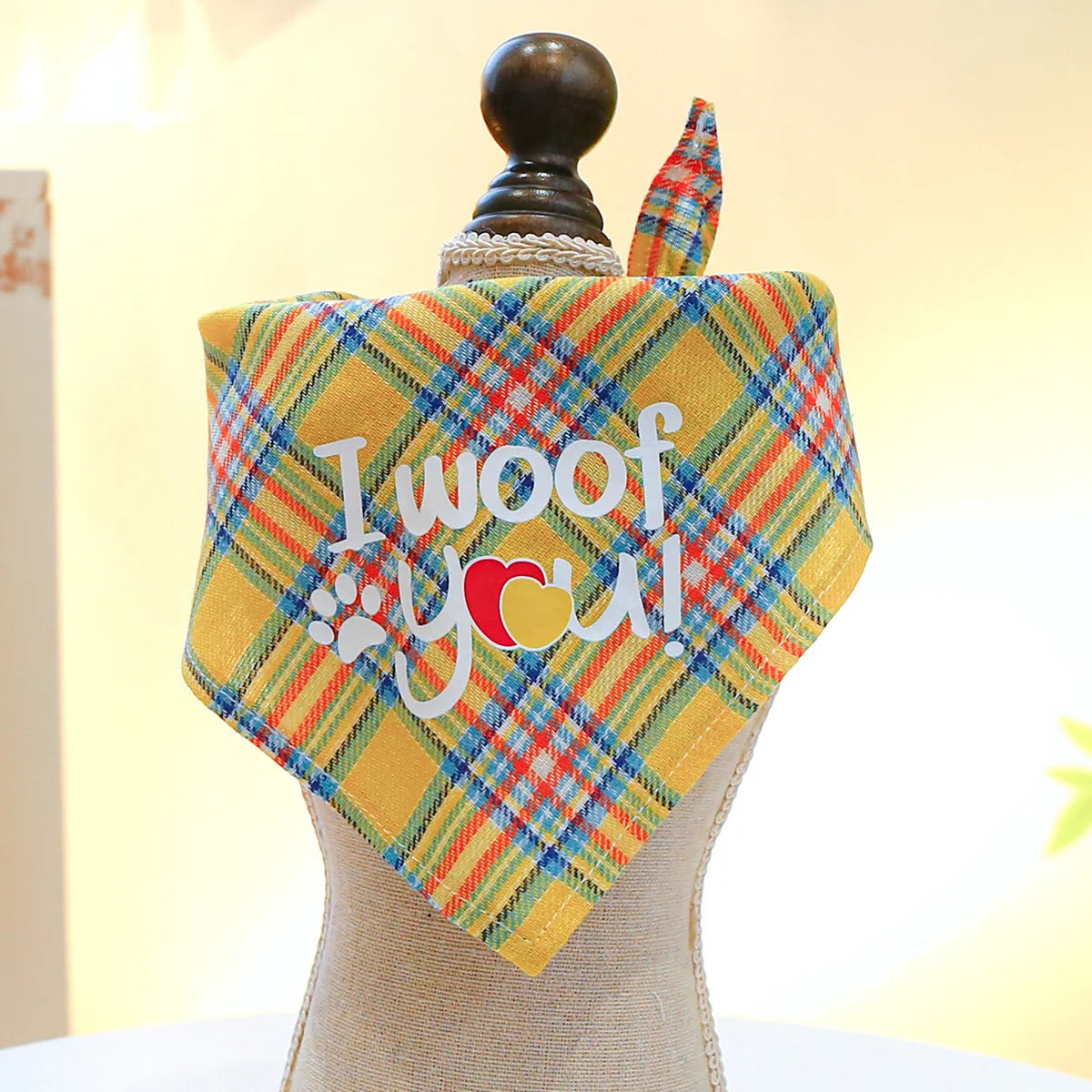 Festival Dog Bandana with Tassels