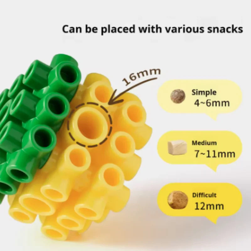 Interactive Dog Puzzle Treat Toy