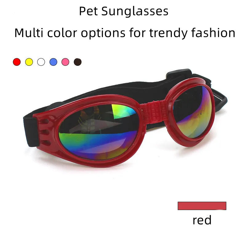 Dog Sunglasses Dog Goggles UV Wind Dust Fog Protection Pet Glasses Eye Wear
