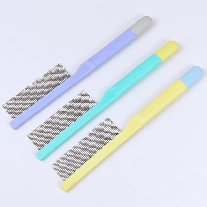Dog Comb No Hurt Dogs Brush Massage Dog Grooming Brush Stainless Steel Flea Combs
