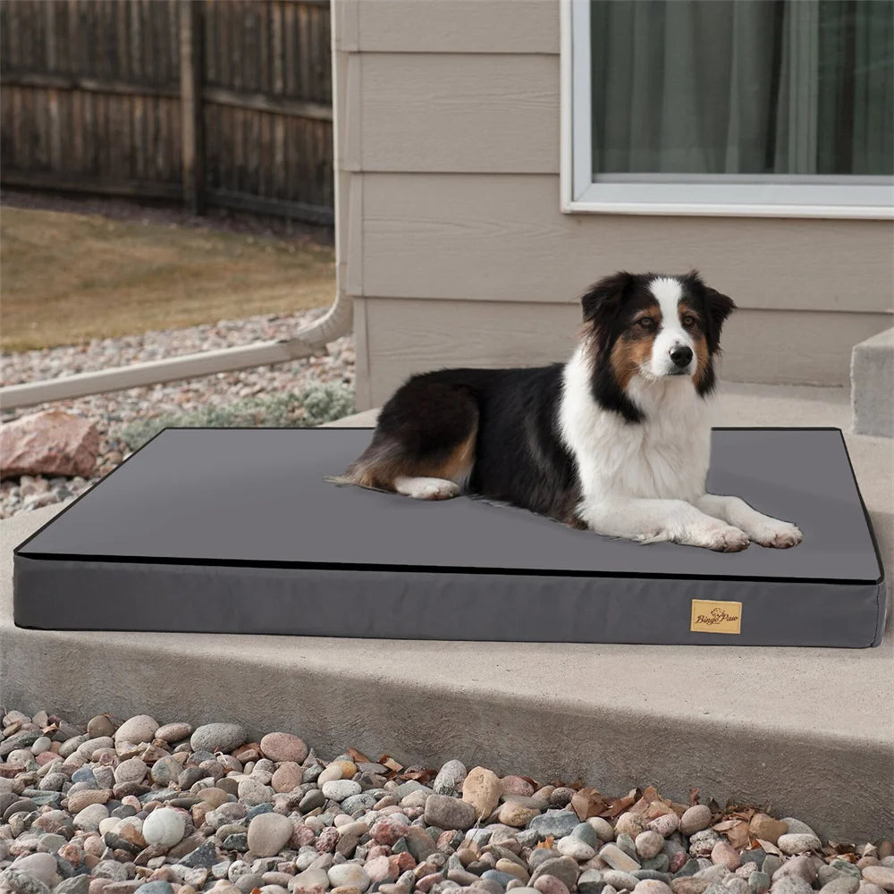 Large Orthopaedic 2 In 1 Pet Dog Bed Waterproof Cushion Pet Mattress